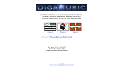 Desktop Screenshot of digamusic.com